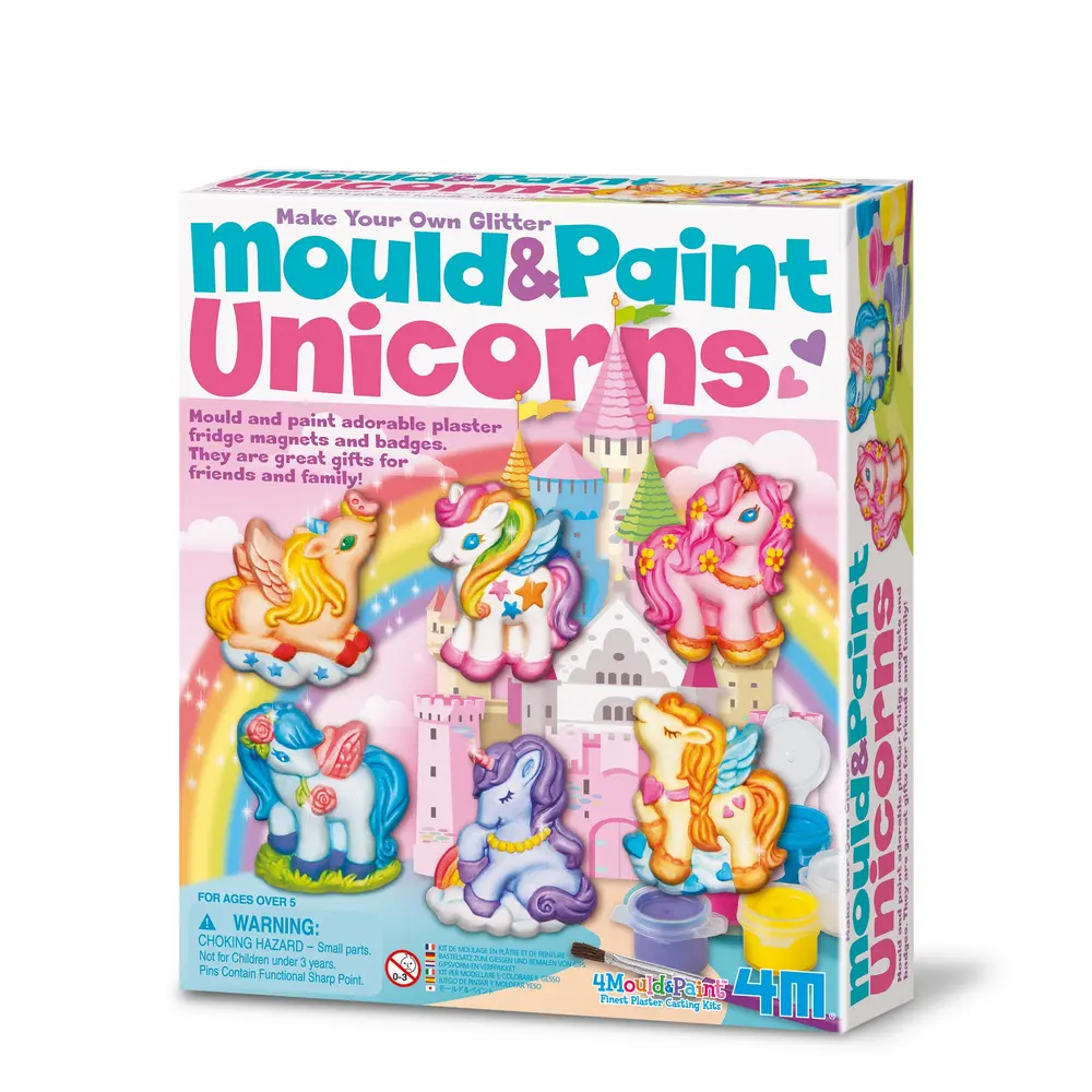 Mould & Paint, Glitter Unicorns fra 4m