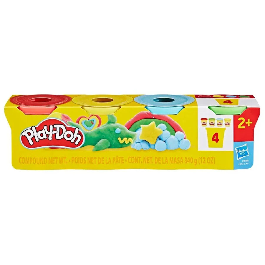 Play Doh 4 Pack 340 G   Classic fra Play-doh