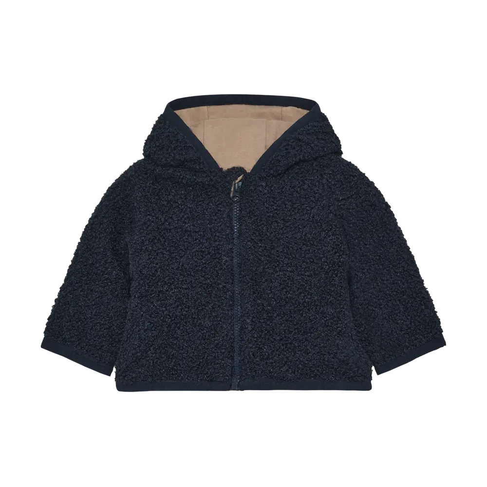 Teddy Cardigan   7392   62 68 fra Bekids
