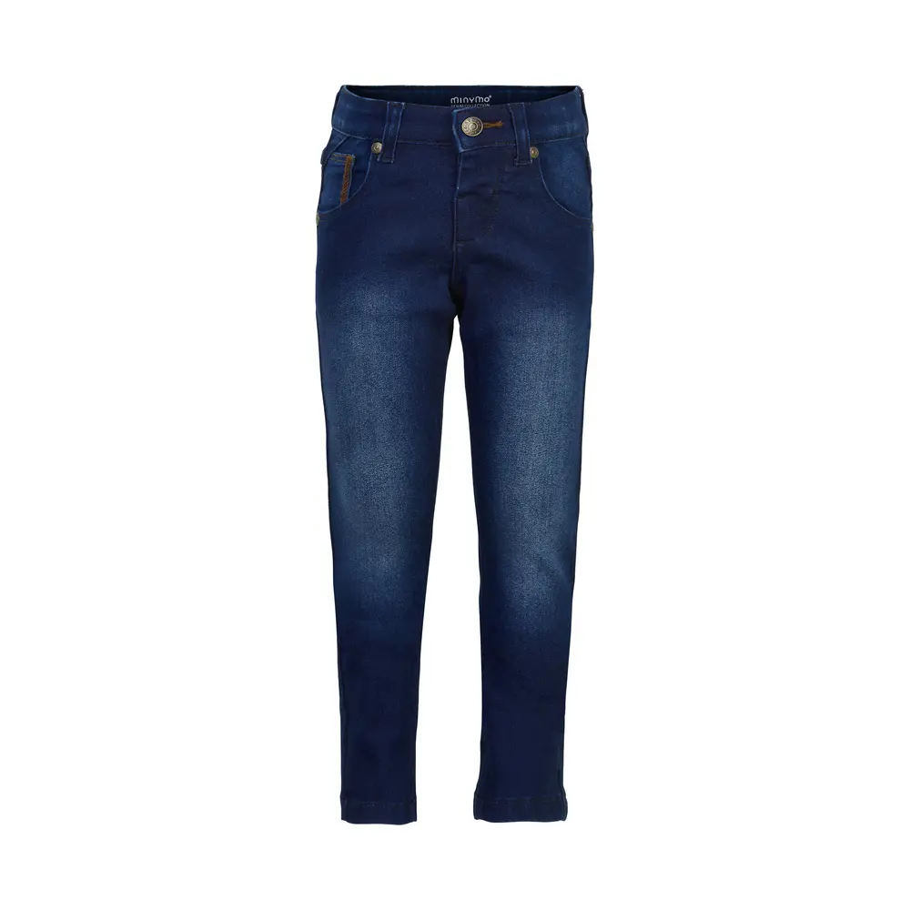 Minymo Power Stretch Slim Fit Jeans til aktive børn