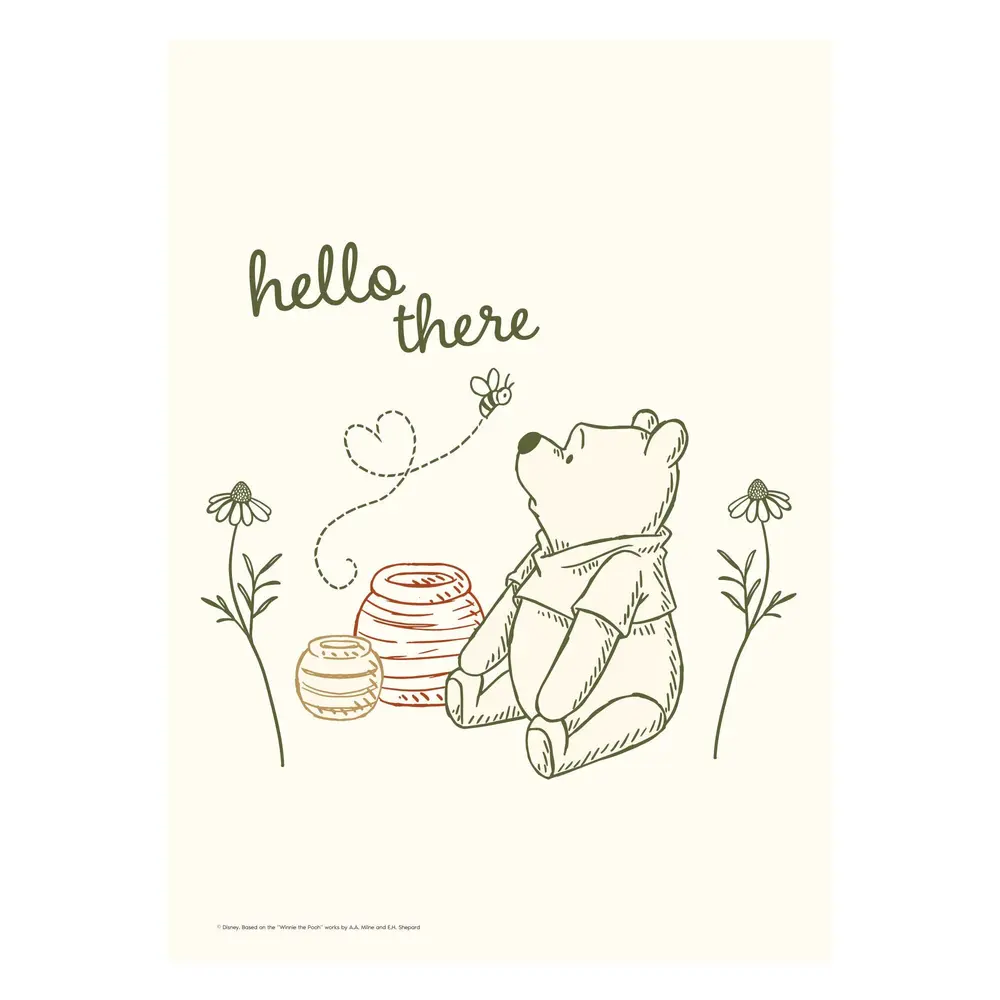 Plakat   Peter Plys A3 fra Poster & Frame