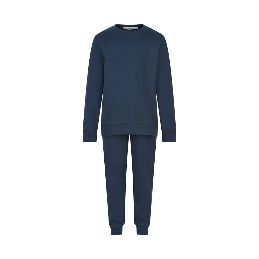 Sæt med Sweatshirt og Bukser fra Minymo - Komfortabelt Set