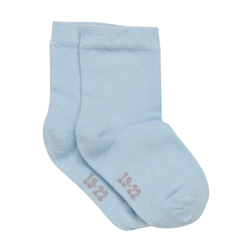 Ankle Sok  Solid   Lightblue   15 18 fra Bekids