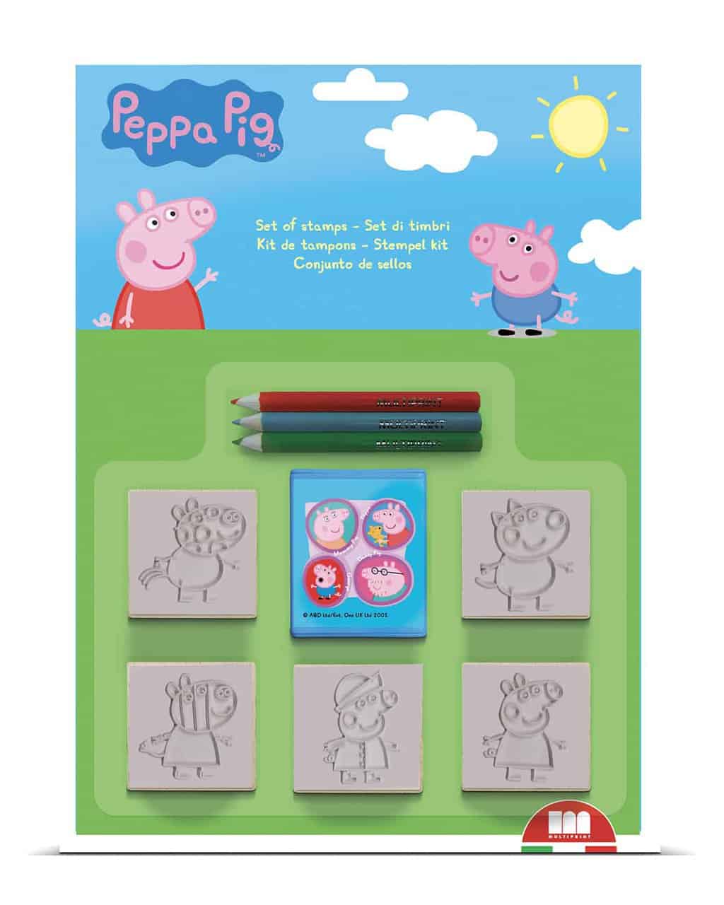 5 Stempler fra Gurli Gris - Kreativt Legetøj Tilbud