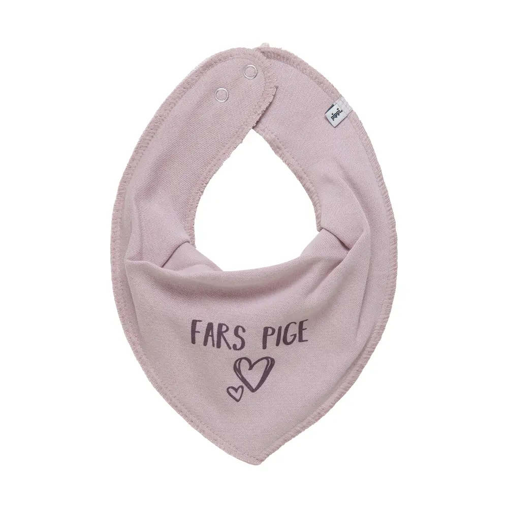 Praktisk bandana hagesmæk fra Pippi til babyer og småbørn