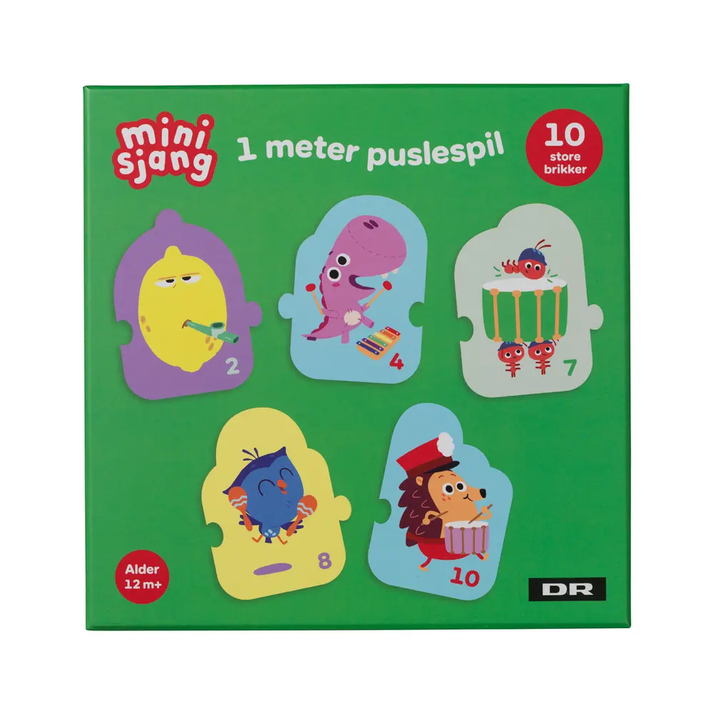Børste 1 Meter Puslespil, 10 Stk fra Dr