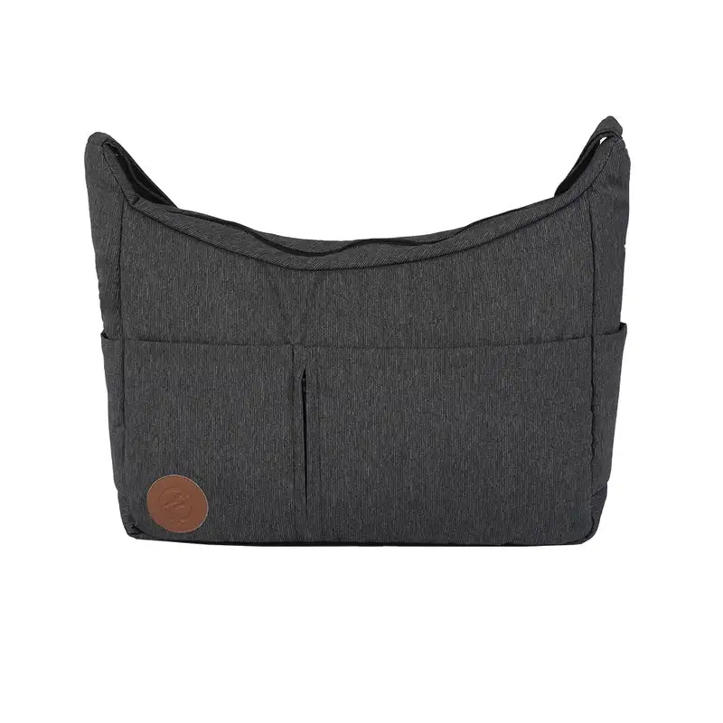 Pusletaske 618 Graphic Black Cognac fra Stork
