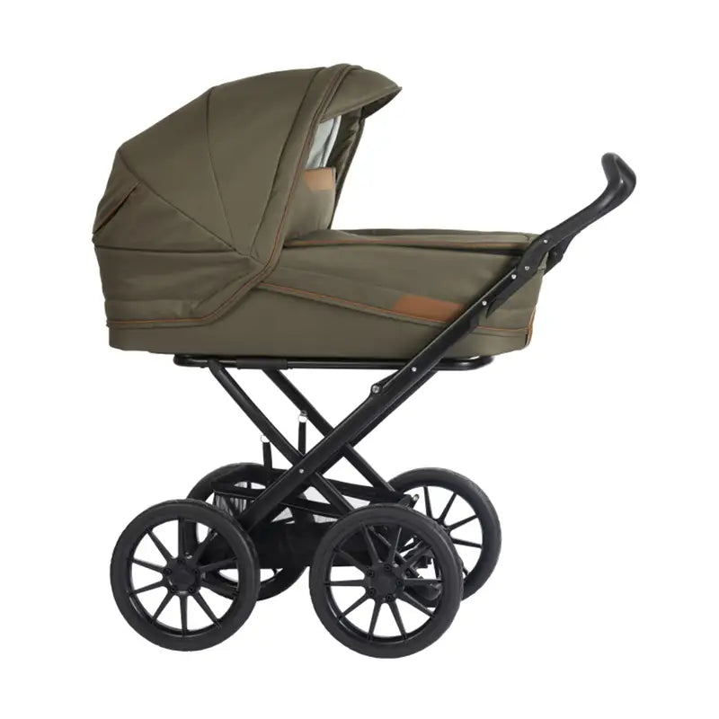 Classic Stel: Sort Overdel: Olive Cognac fra Stork