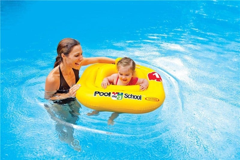 Deluxe Baby Float Pool School Step 1   79x79 Cm. fra Intex