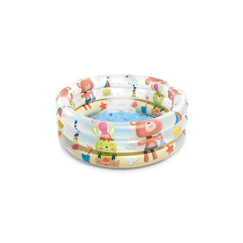 3 Ring Baby Pool   28l   61x22 Cm. fra Intex