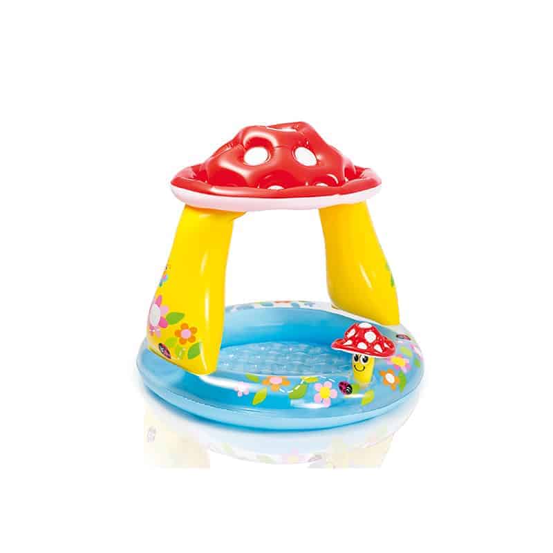 Mushroom Baby Pool   45l   102x89 Cm. fra Intex