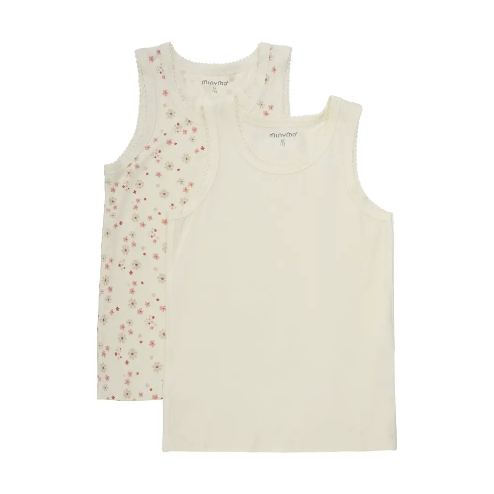 Undertrøje 2 Pak til piger - Komfortabel bambusviskose