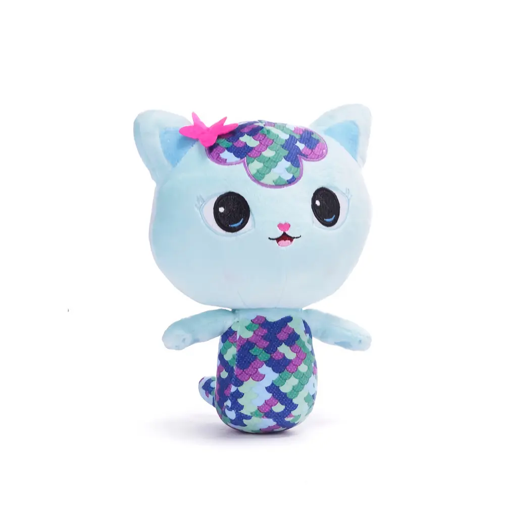 Gabby’s Dollhouse Kat i Lys Blå - 27 cm Bamse