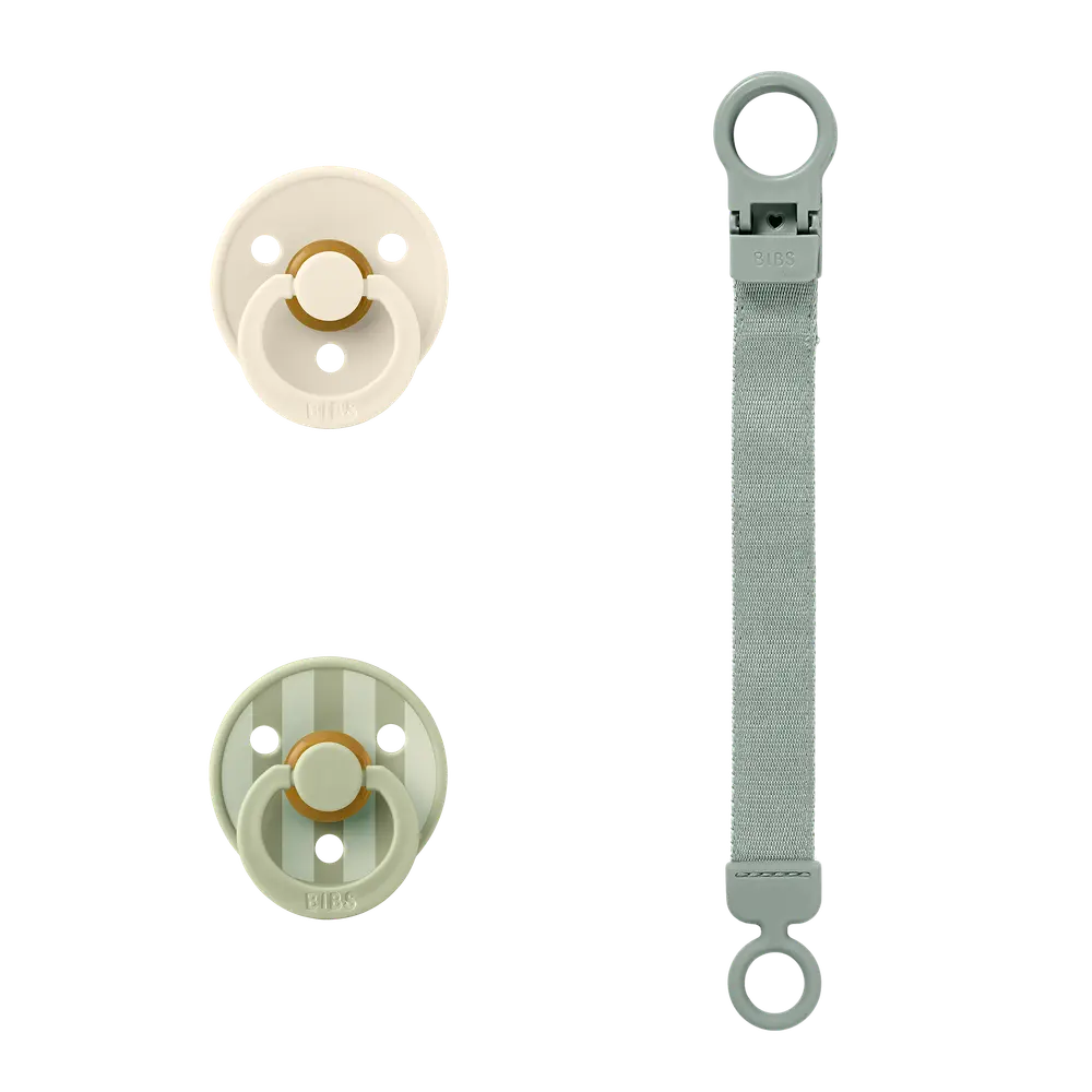 Gavesæt med Sut og Suttesnor i Sage fra Bibs