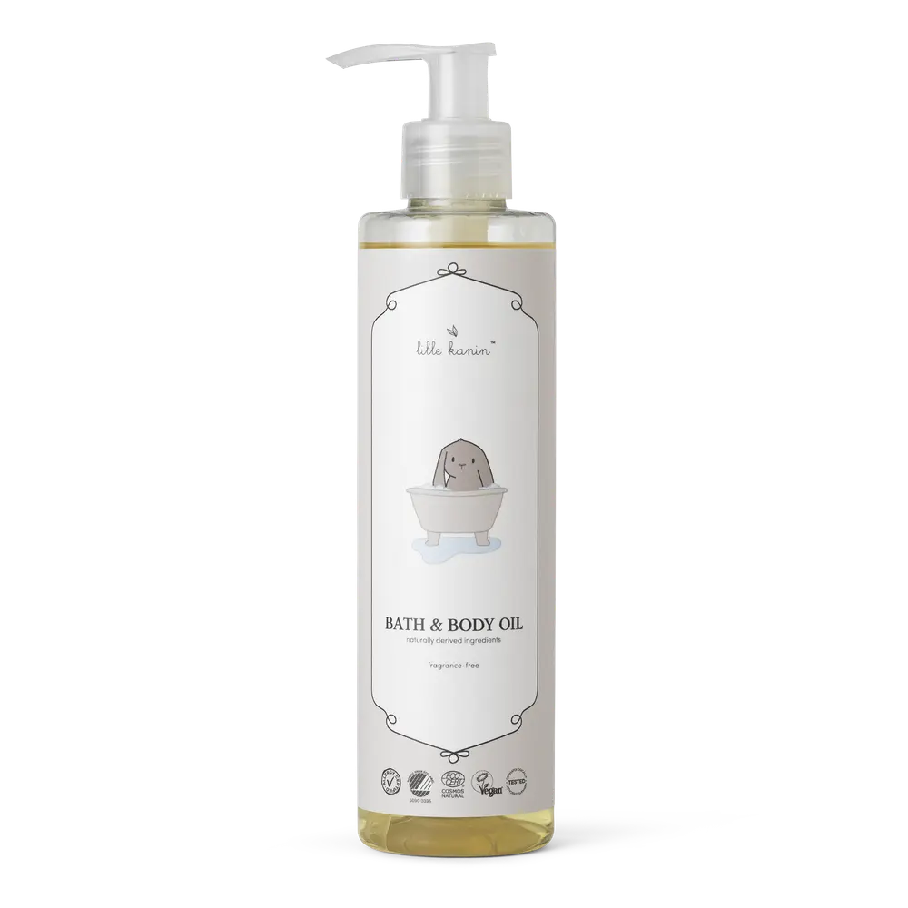 Bad & Baby Olie 250 Ml - Fugtgivende til Din Baby