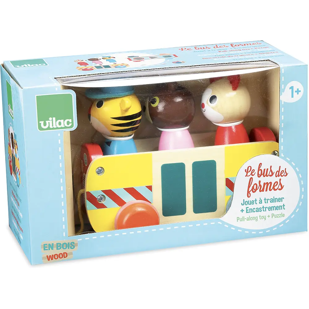 Træklegetøj   Bus fra Vilac
