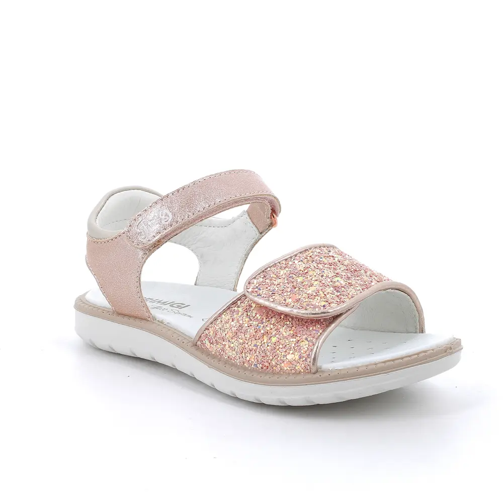 Alanis Carne Cipria Sandaler med Glitter - Perfekt Pasform