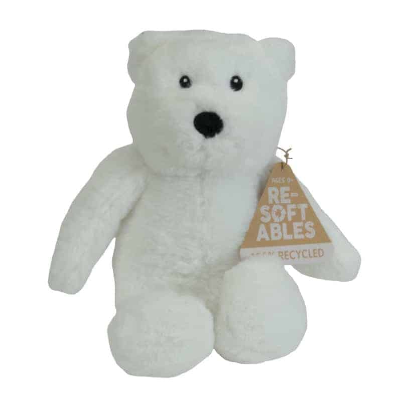 Bamse   Hvid 25 Cm fra Resoftables