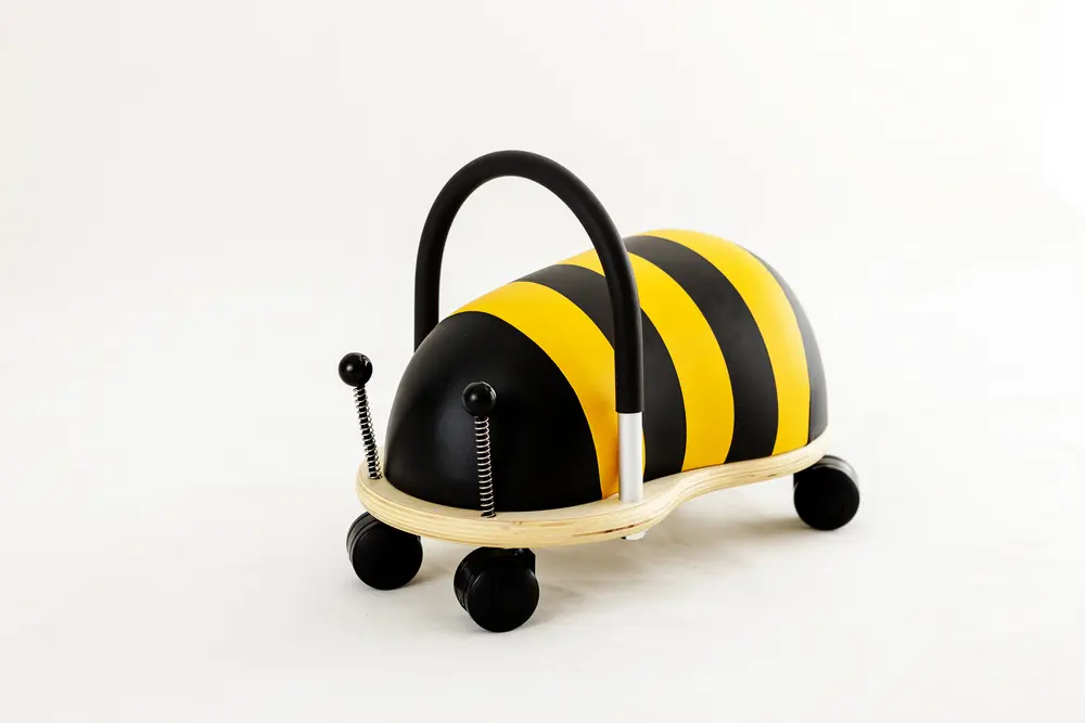 Wheely Bug Bee Small - Håndlavet Gåvogn til Børn