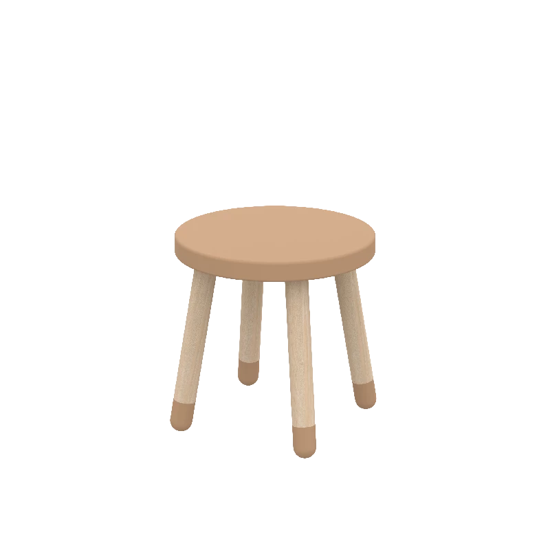 Dots Taburet ø30x30cm Latte fra Flexa