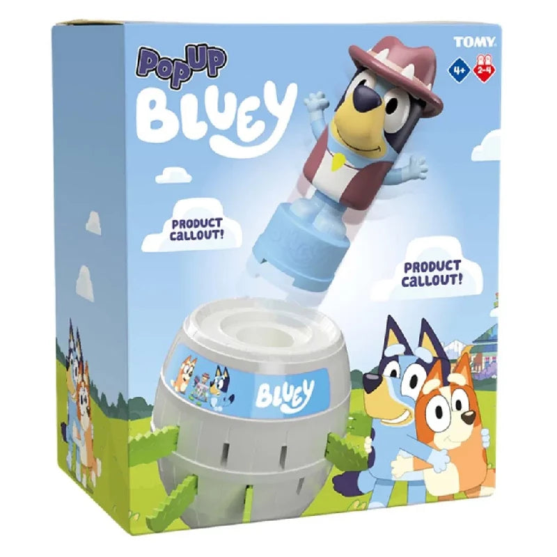 Bluey Pop Up Spil fra Maki - Sjovt Legesalg!
