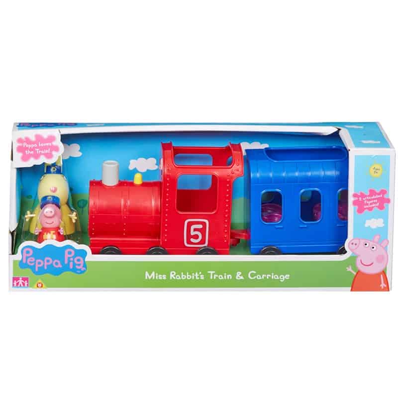 Miss Rabbits Tog og Vogn fra Gurli Gris - Tilbud!