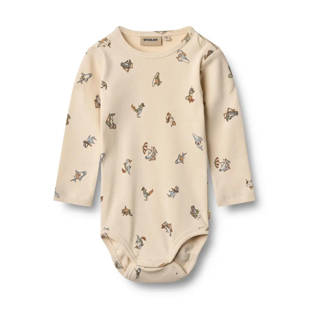 Langærmet Body Freddie   9413   56 fra Wheat