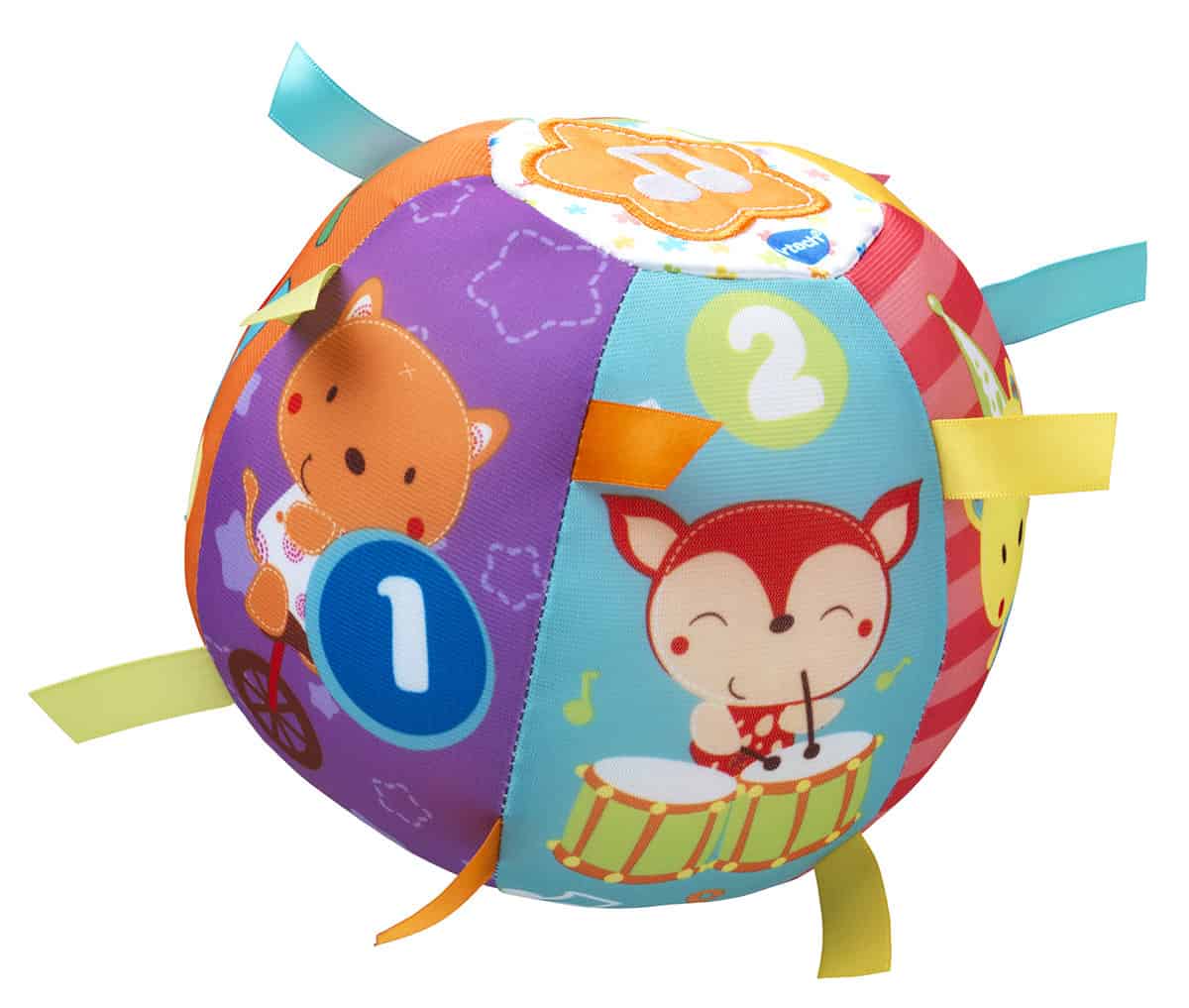 Vtech Blød Sansebold Med Musik Dk fra V-tech