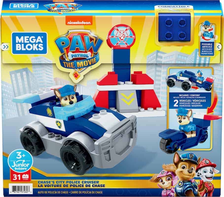 Paw Patrol Chases Police Cruiser fra Mega Bloks