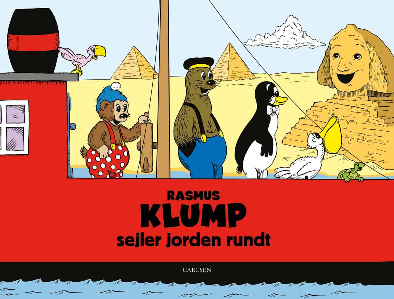 Rasmus Klump Sejler Jorden Rundt fra Carlsen