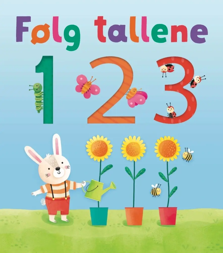 Følg Tallene 123 - Uimodståelig Papbog til Læring