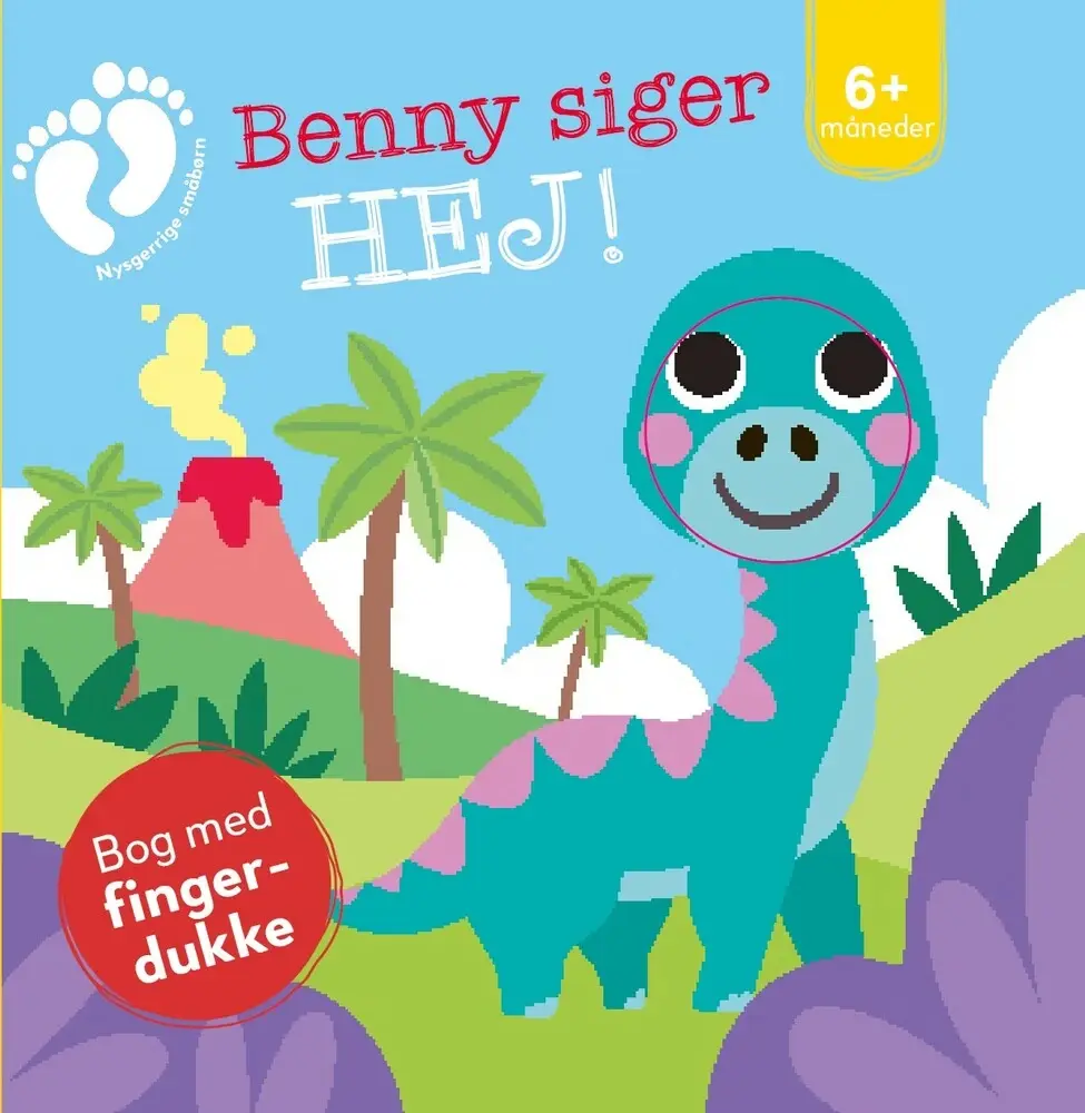 Benny Siger Hej! - Interaktiv Dinosaur Billedbog