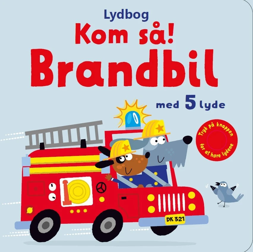 Kom Så! Brandbil Med 5 Lyde fra Globe