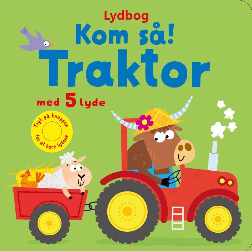 Kom Så! Traktor   Med 5 Lyde fra Globe