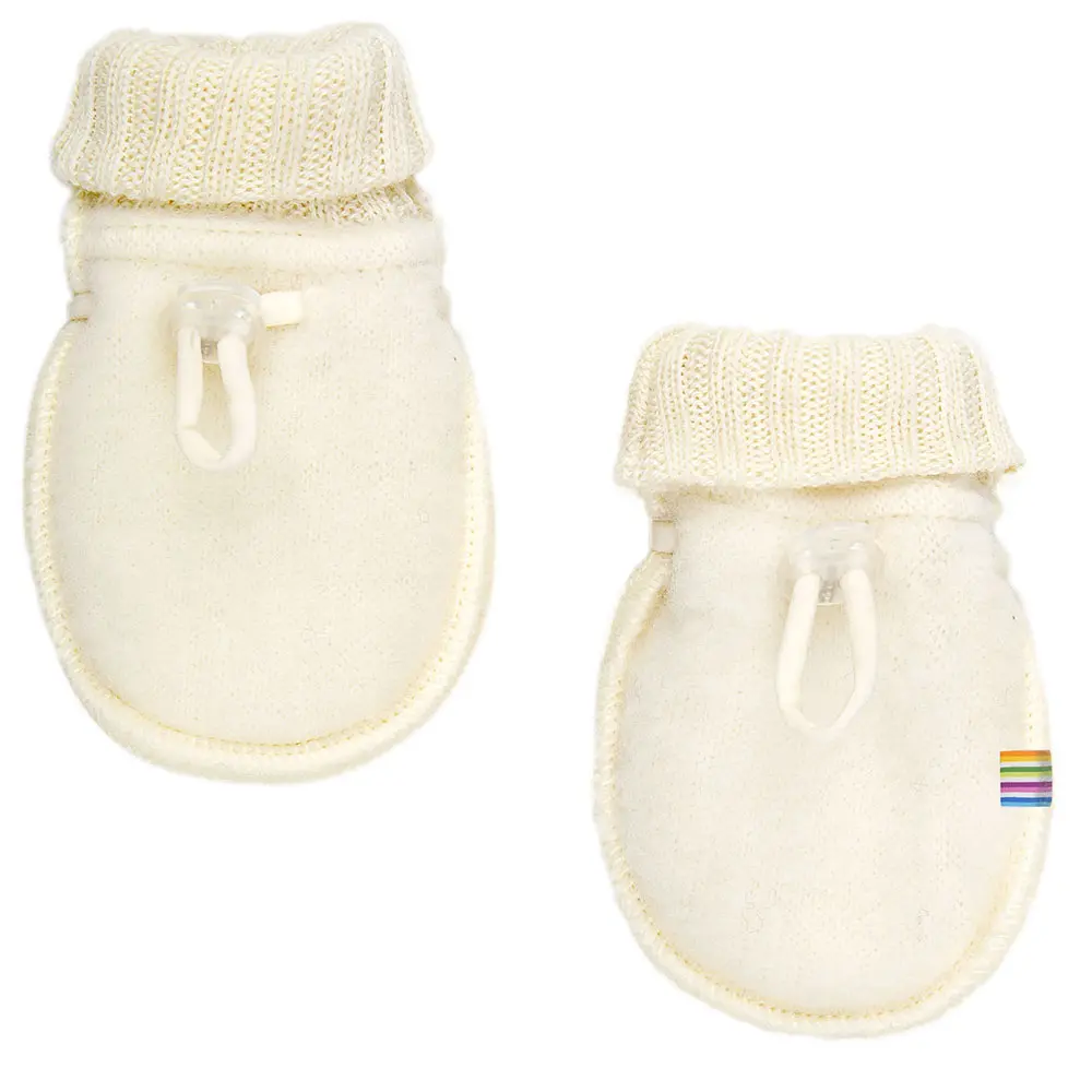 Uld Baby Luffer Natur 70 fra Joha