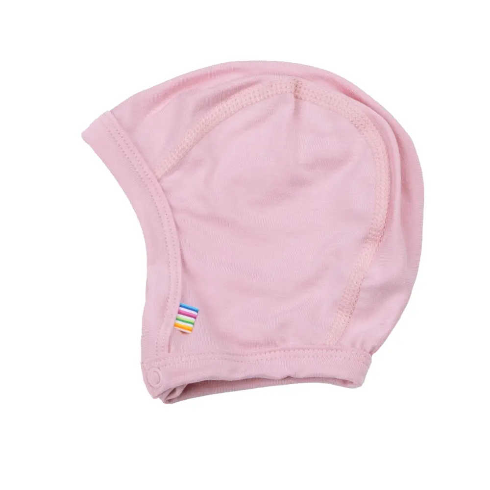 Joha Babyhjelm 37 Cm med Trykknap - Blød Bambus kvalitet