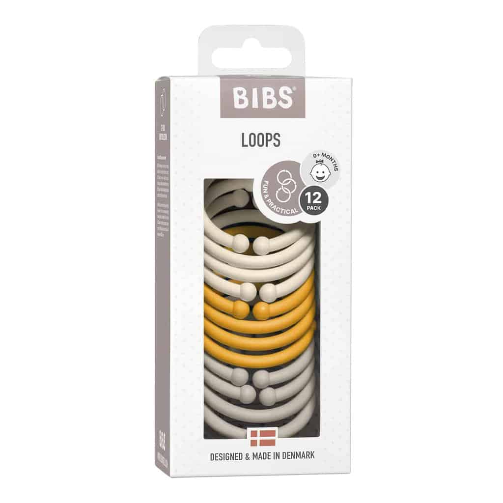 Loops Ivory Honey Bee Sand fra Bibs