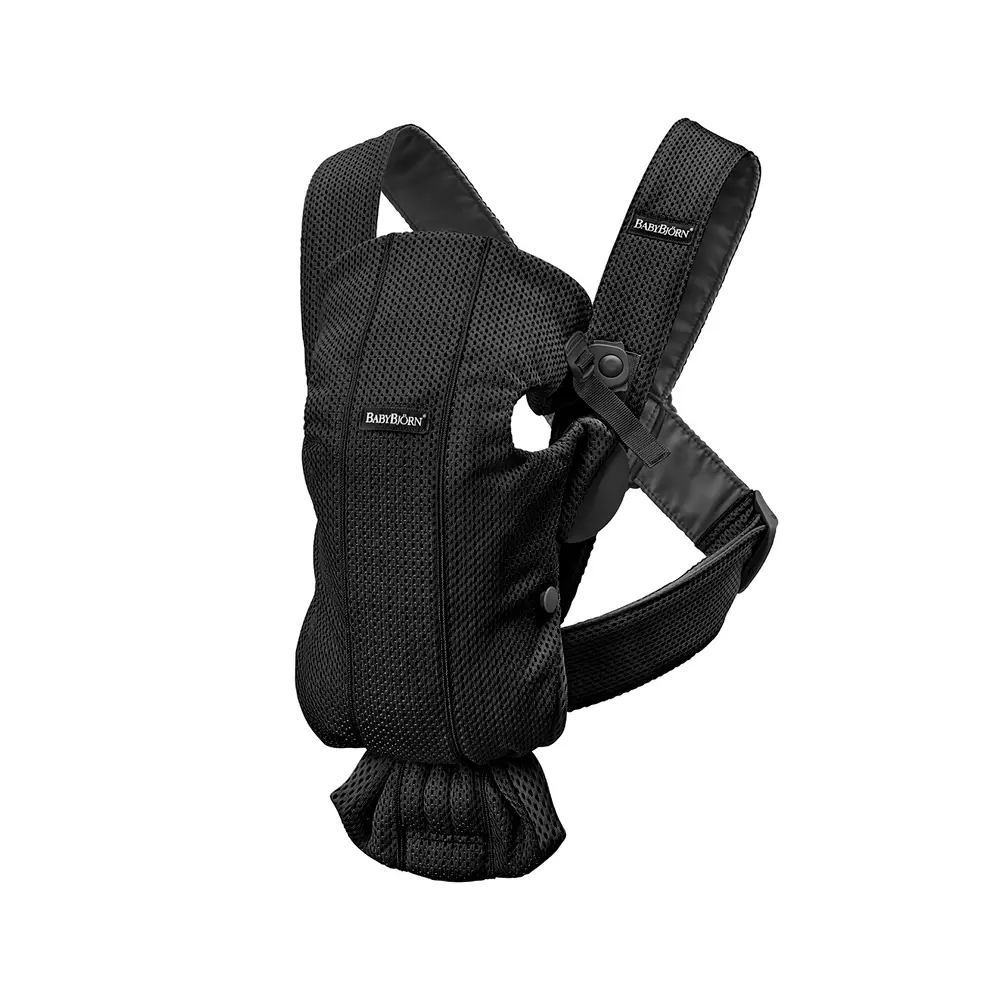 Bärsele Mini 3D Mesh - Sort fra Babybjörn på tilbud!