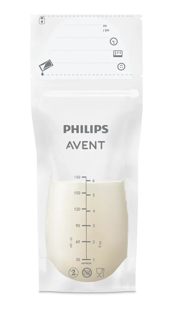 Opbevaringsposer til Brystmælk 180 Ml fra Philips Avent