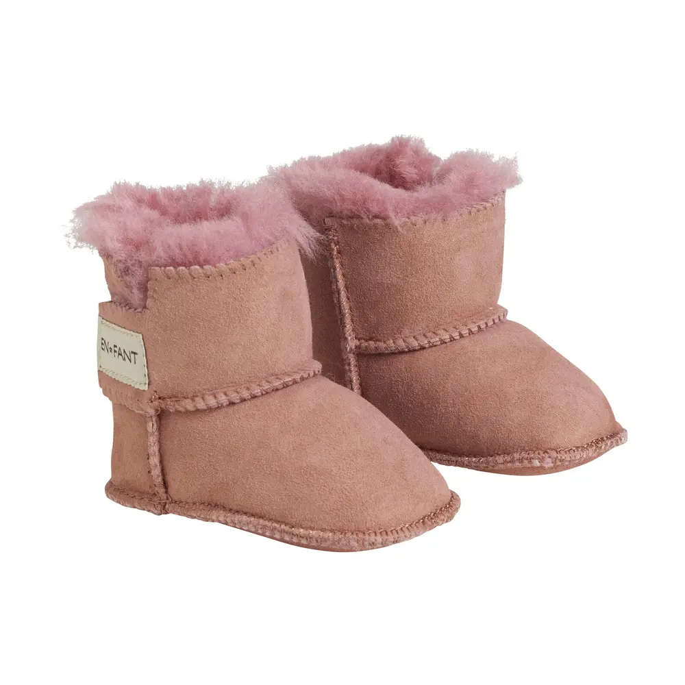 Lammeskinds Futter   Old Rose   S fra En Fant