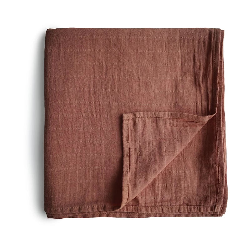 Swaddle Cognac fra Mushie