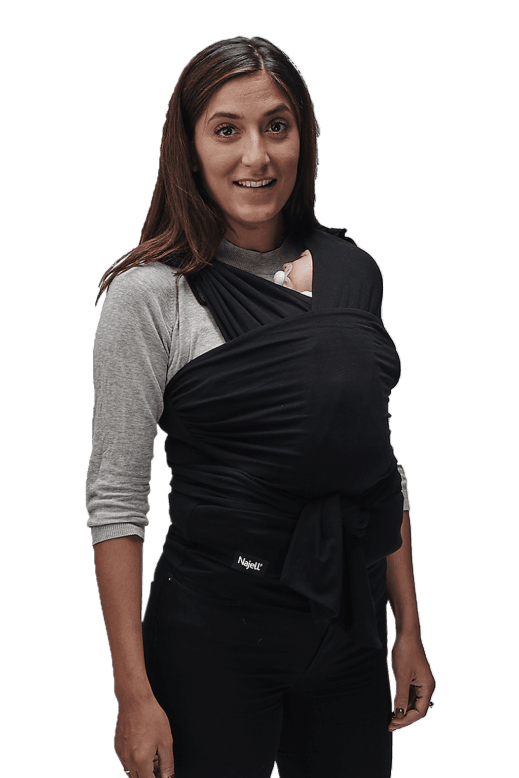 Wrap   Charcoal Black S fra Najell