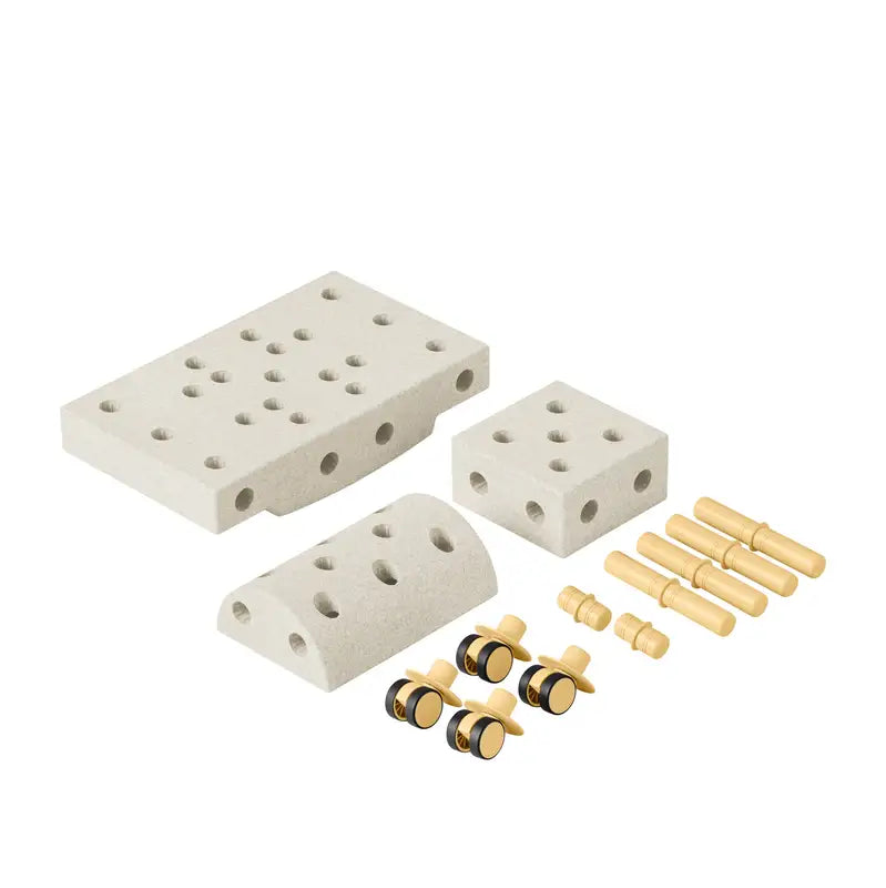 Curiosity Set Sand Grey   Honey Yellow fra Modu