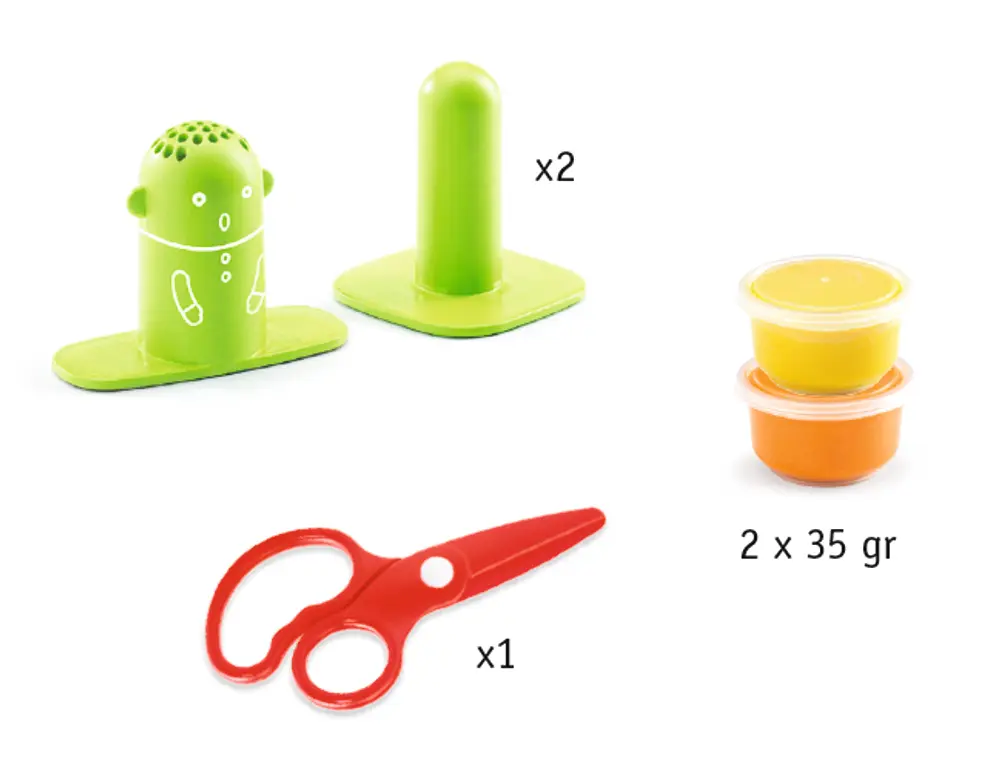 Modellervoks Hårsalon fra Djeco