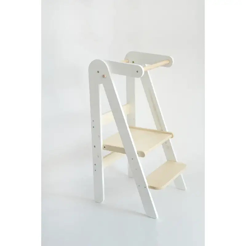 Susanne Klapsammen Læringstårn Hvid - Økologisk Træ