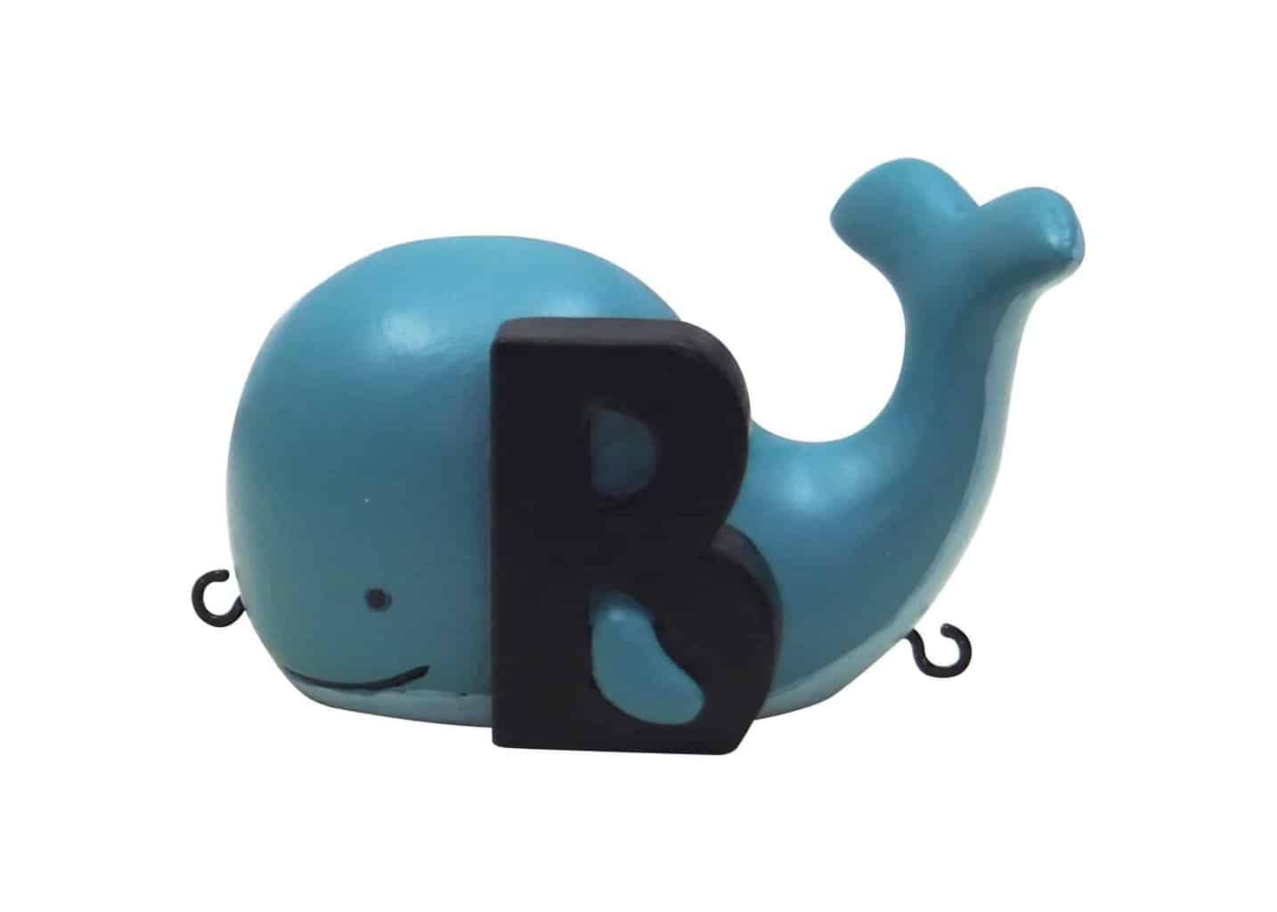 B Bogstav Med Blåhval Til Navnetog fra Kids By Friis