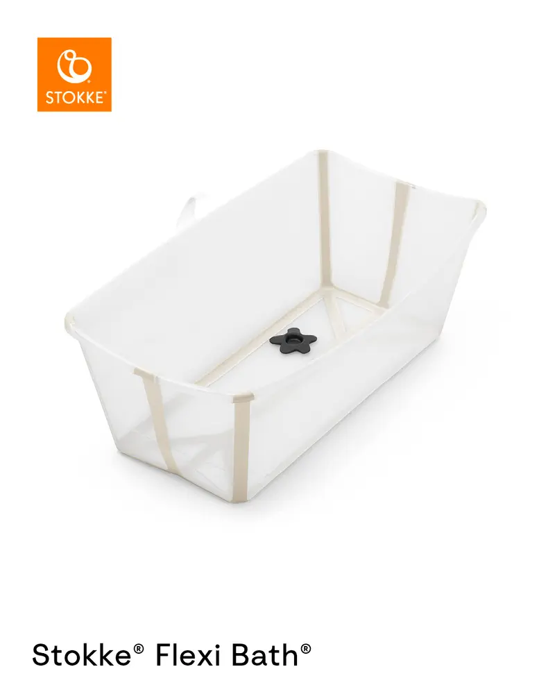 Stokke® Flexi Bath i Sandy Beige - Praktisk badekar til børn