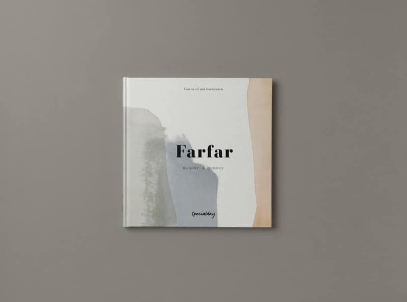 Farfar - Minder og Gemmer Scrapbog til Børnebørn