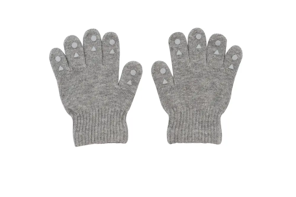 Fingervanter i Grå Melan til 2-3-årige fra GoBabyGo