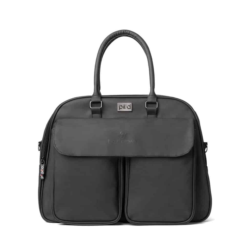 Podâ® Pusletaske Og Rejseseng   Black fra Bizzi Growin